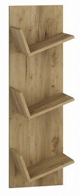 Полка Грейд Виноси 330x1065x256 мм дуб крафт золотой 