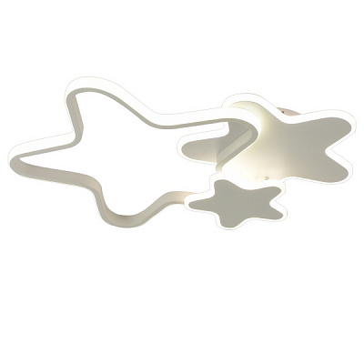 Світильник світлодіодний Victoria Lighting з пультом д/к 120 Вт білий Wally/PL500 white