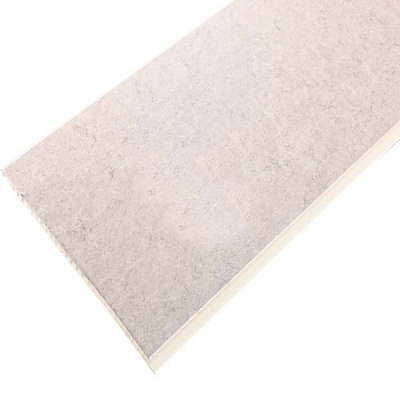 Панель ПВХ Haining Haowang Plastic Волокно сіре 2970x250x7.5 мм