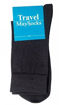 Шкарпетки Travel MaySocks класика basic Ч-110103-27 р.27-29