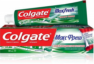 Зубная паста Colgate Макс Фреш Нежная мята освежающая 100 мл