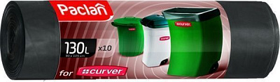 Мішки для побутового сміттямішки для будівельного сміття Paclan Curver міцні 130 л 10 шт.