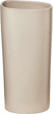 Ваза керамическая бежевая Terra spice moonlight 27,5x13,6 см ASA