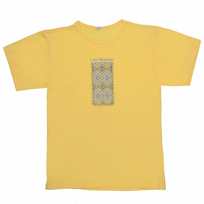 Футболка для мальчиков Татошка р.140 желтый 0601301вжл 