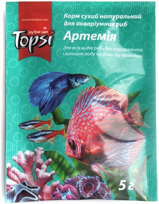 Корм Topsi Артемія 5 г