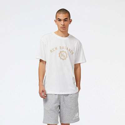 Футболка New Balance SPORT SEASONAL GRAPHIC MT31904WT р.XL білий