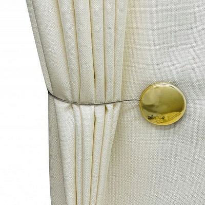 Магнит Круг большой d50 мм золото глянец Н0026-1 MISLT