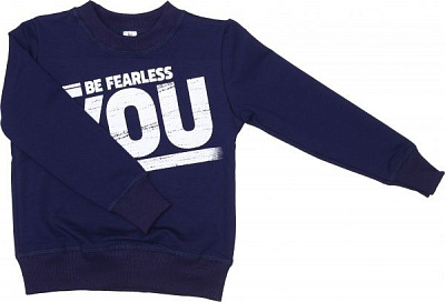 Світшот Маленькие люди 2 р.158 синій