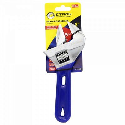 Ключ PROFI 200 мм Сталь 112882