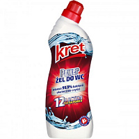 Средство для чистки унитаза Kret Power 12х Action 750 мл 