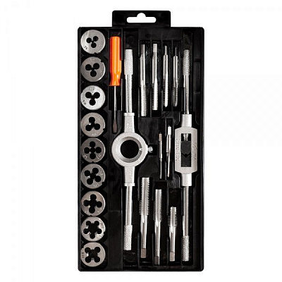 Набор метчиков и плашек М3-М12 ЛИЗ 33716