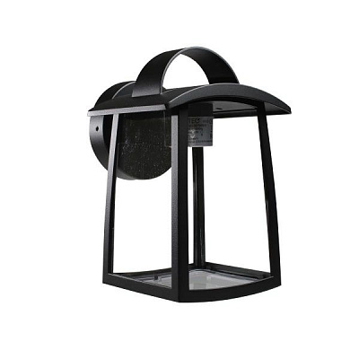 Світильник вуличний настінний Lutec E27 40 Вт IP44 чорний KELSEY 5273603012