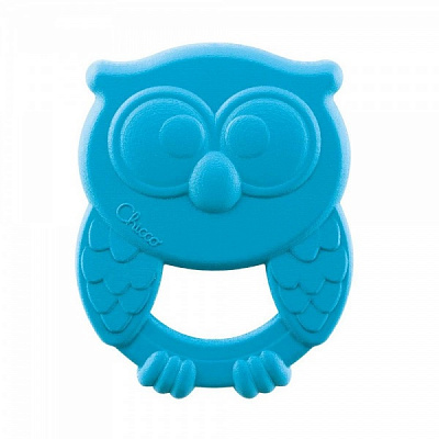 Іграшка-брязкальце Chicco Сова серії ECO+ 10489.00.02 блакитний