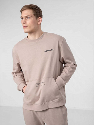 Свитшот 4F SWEATSHIRT BLM026 H4Z22-BLM026-83S р. L бежевый