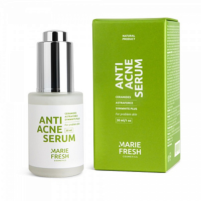 Сыворотка Marie Fresh противовоспалительная anti acne 30 мл 103 г