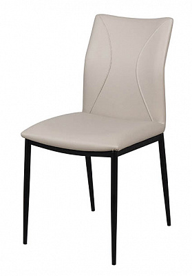 Стілець Слім 440х570х865 мм бежевий / чорний