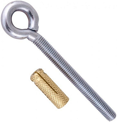 Дюбель распорный с O-крюком 5x40 мм 4 шт EXPERT FIX