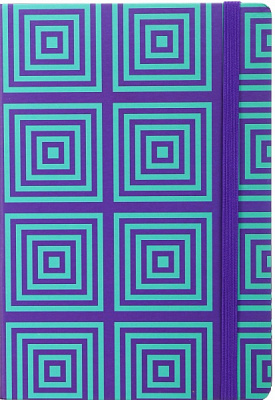 Блокнот Колейдоскоп фиолетовый 14,5х21 см Mikirei