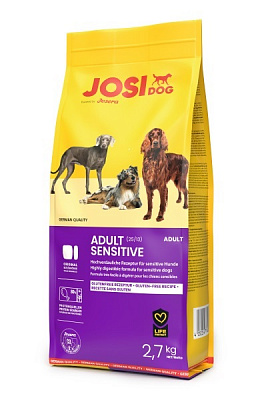 Корм сухой для всех пород Josera Josiadult Sensetive с курицей 2,7 кг
