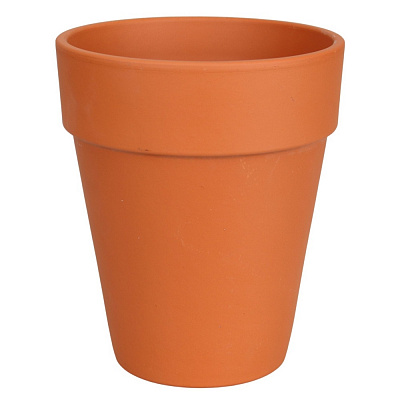 Вазон керамічний Spang ХL 21x25 см круглий 5,08 л теракот