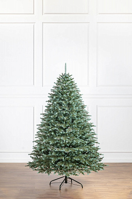 Штучна ялинка лита Аляска 2,10 м зелено-блакитний Siga Group