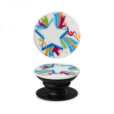 Тримач для телефона Pop 007 Я Зірка Luxe Cube білий