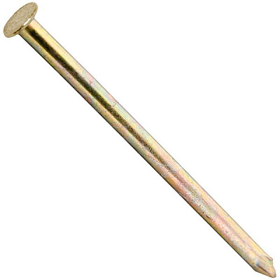 Цвяхи будівельні  1.6x30 мм 0.5 кг жовтий цинк EXPERT FIX