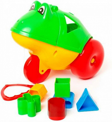 Игрушка-каталка Bamsic Лягушонок 302