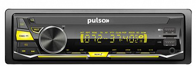 Автомагнитола PULSO RGB, USB, FM, RCA, LCD (P110411)