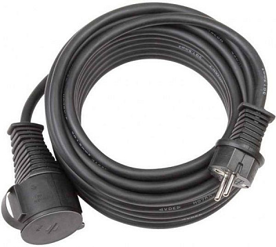Удлинитель Brennenstuhl Extension с заземлением 1 гн. черный 10 м 1166810 