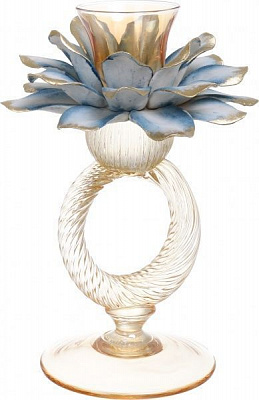 Подсвечник Pigna Oil 19х19х25 CD2270/OIL White cristal