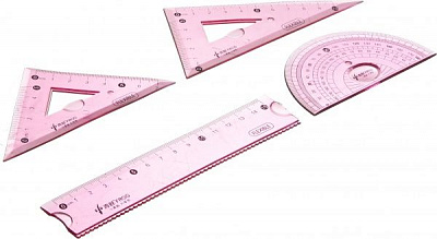 Набір лінійок Планета Нептун 4 шт.