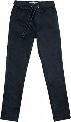 Штаны для мальчиков West-Fashion М Чинос р.134 черный А1202 