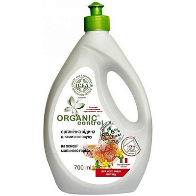 Средство для мытья посуды Organic Control на основе мыльного ореха 700 мл