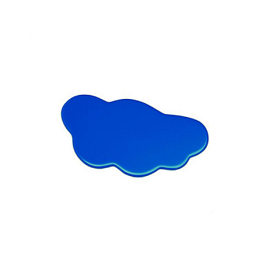 Декор Хмарка 1 шт. блакитний Poliplast 1667VE Blue