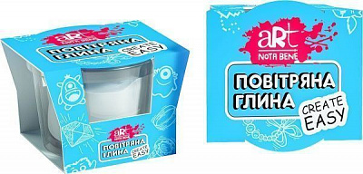 Глина повітряна Nota Bene 120 мл біла