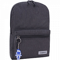 Рюкзак молодежный Bagland Mini 8 л темно-серый меланж (50869)