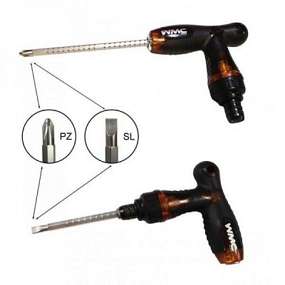Отвертка со сменными насадками WMC TOOLS 8152LR