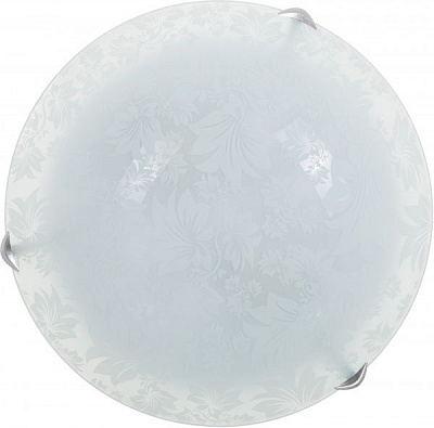 Светильник настенно-потолочный УТ Сяйво НПБ Сад 2x60 Вт E27 белый 3007 