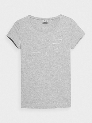 Футболка 4F TSHIRT F583 4FSS23TTSHF583-27M р.XL серый