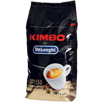 Кава в зернах Kimbo De'Longhi Arabica 1 кг 8002200140465