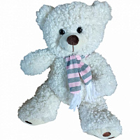 Декорация новогодняя Leo Arts & Crafts Мишка с шарфиком 22 см (LEO24-870A/22cm)