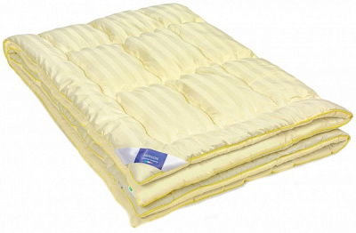 Одеяло бамбуковое Carmela Hand Made 0437 зима 2200000451644 140x205 см MirSon желтый