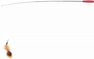 Игрушка Koopman для кошек на палочке длина от 40 до 100 см