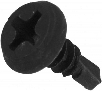 Саморез со сверлом по металлу для гипсокартона 3,5x9,5 мм 500 шт фосфат EXPERT FIX