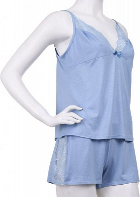 Пижама женская Roksana Lady 696/60153 р. XL голубой 