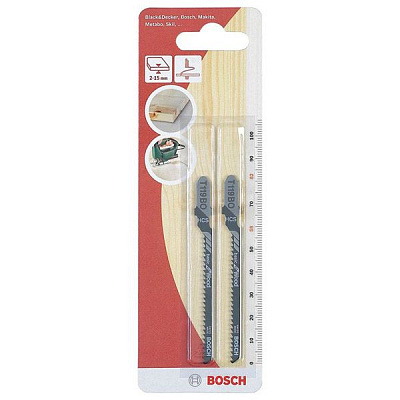 Пилочка для электролобзика Bosch T119BO 2 шт. 2609258717