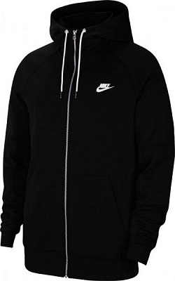Джемпер Nike M NSW MODERN HOODIE FZ FLC CU4455-010 р. M черный