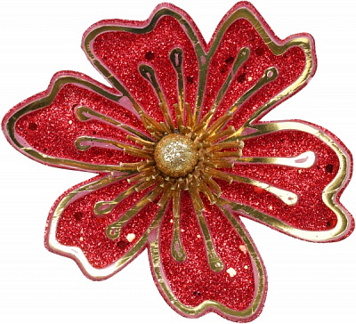 Квітка декоративна Shunda айстра 10 см золотиста