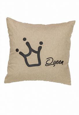 Подушка декоративная Queen Beige 45x45 см Прованс 